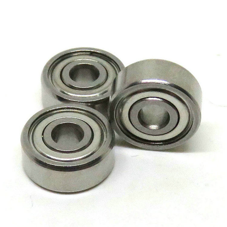 SR3ZZ Stainless Steel Shielded Bearings 3/16x1/2x0.196 inch Bearing SR3-2Z